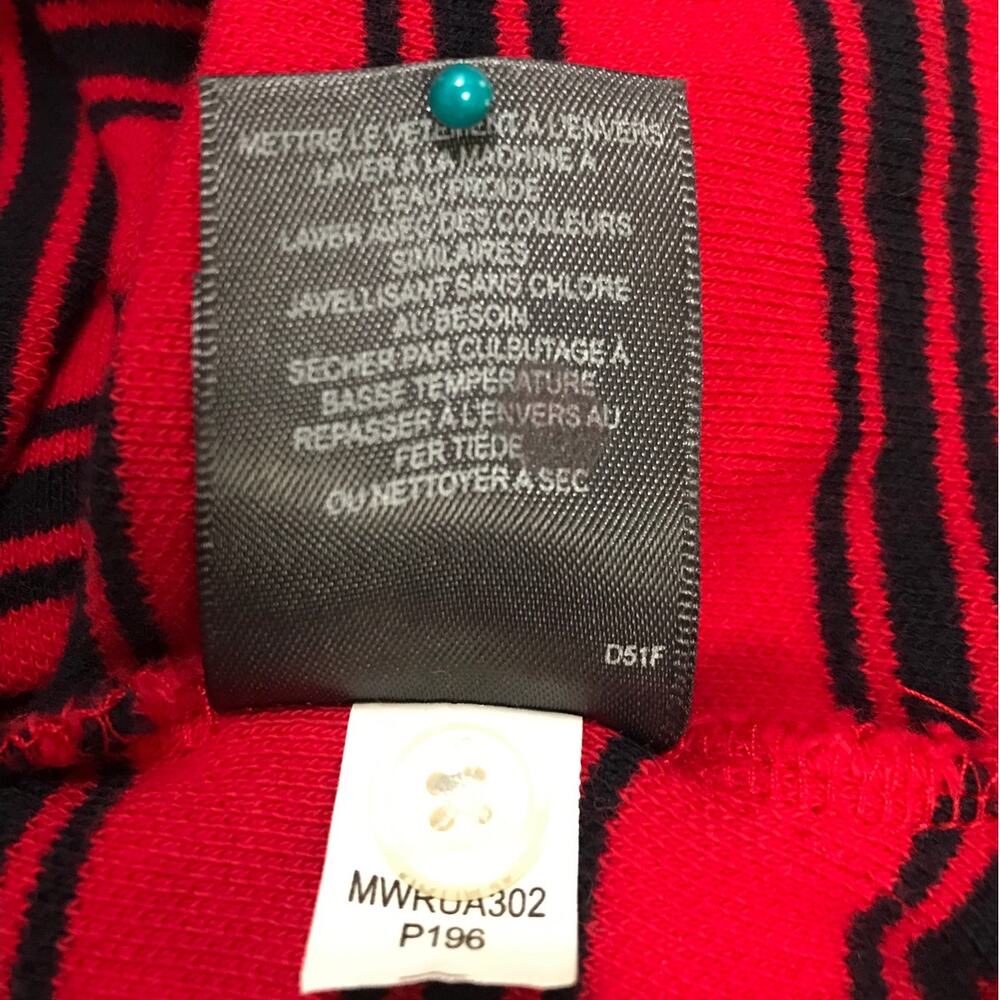 John Bartlett Striped Collared Button Up Short Sl… - image 6